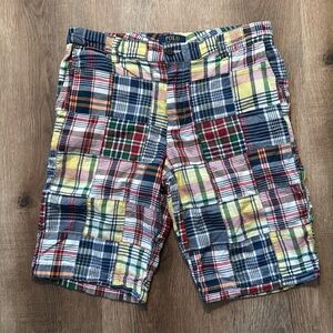 Ralph Loren Polo Plaid Bermuda Shorts Size 16